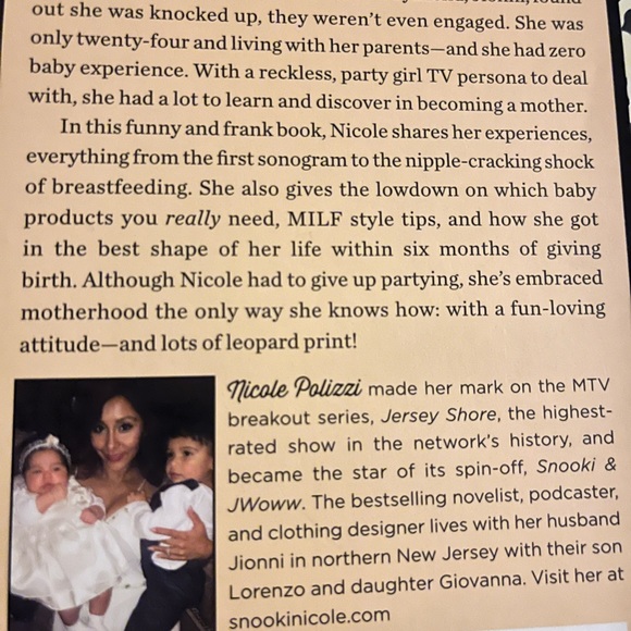 “Baby bumps” By Nicole “Snooki” Polizzi - Picture 2 of 2
